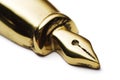 Brass pen paperweight Royalty Free Stock Photo