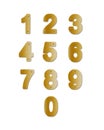 Brass plate Numbers