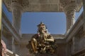 Brass statue of garuda at jagdish temple udaipur rajasthan india Royalty Free Stock Photo