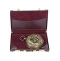 Brass Sundial in a Briefcase