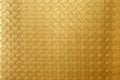 Brass texture with diamond embossed, gold background for design