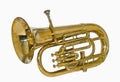 Brass tuba Royalty Free Stock Photo