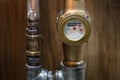 Brass water meter