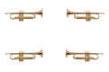 A Brass wind instrument group