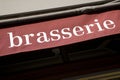 Brasserie Sign