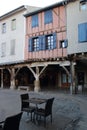 Brasserie terrace in France