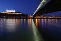 Bratislava castle and bridge