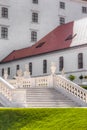 Bratislava castle courtyard