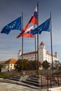 Bratislava castle Royalty Free Stock Photo