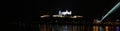 Bratislava castle at night Royalty Free Stock Photo