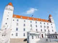 Bratislava Castle Slovak: BratislavskÃÂ½ hrad longshot Royalty Free Stock Photo