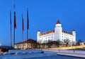 Bratislava castle - Slovakia Royalty Free Stock Photo