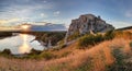 Bratislava, Devin castle, Slovakia Royalty Free Stock Photo