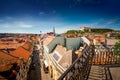 Bratislava old town cityscape Royalty Free Stock Photo