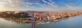 Bratislava panorama - Slovakia Royalty Free Stock Photo
