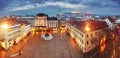 Bratislava panorama - Slovakia - Eastern Europe city Royalty Free Stock Photo