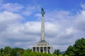 SlavÃÂ­n is a memorial monument and military cemetery in Bratislava, the capital of Slovakia. Royalty Free Stock Photo