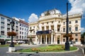 Bratislava, Slovakia. Building of old theater. Royalty Free Stock Photo