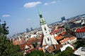 Bratislava, Slovakia - city panorama Royalty Free Stock Photo