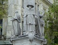 Bratislava, Slovakia, Holy Trinity Column, fragment of a column