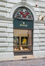 Rolex shop located on Panska street in Bratislava. Rolex SA is a Swiss watch designer