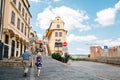 Old town Beblaveho and Staromestska street in Bratislava, Slovakia