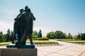 Slavin memorial monument and military cemetery in Bratislava, Slovakia