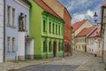 Bratislava, Slovakia Kapitulska Old Town street with traditional houses