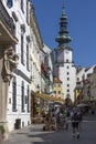 Bratislava - Slovakia - Michaels Gate Royalty Free Stock Photo