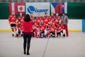 Bratislava, Slovakia, 11-14 November, 2010 : 1st Master`s World Cup In Street & Ball Hockey Royalty Free Stock Photo