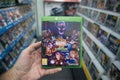 Marvel vs Capcom Infinite videogame on Microsoft XBOX One console Royalty Free Stock Photo