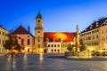 Bratislava, Slovakia. Old Town Hall in Main Square, Hlavne Namestie