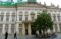 Bratislava, Slovakia, Primatial Square, Primatial Palace, facade of the palace Royalty Free Stock Photo