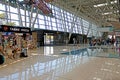 Departure hall of Bratislava airport in Bratislava, Slovakia, Europe