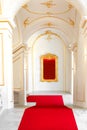 Interior of the Bratislava Castle Hrad, Bratislava, Slovakia Royalty Free Stock Photo