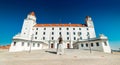 Bratislava, Slovakia: View of Bratislava Castle, the main landmark of the Slovakia Capital city