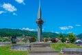 Bratunac memorial park in Bosnia and Herzegovina