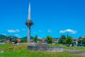 Bratunac memorial park in Bosnia and Herzegovina