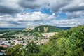 Braunsberg hill and Hainburg an der Donau, Austria