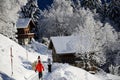 Braunwald in Switzerland Snow Christmas Mountains