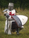 Brave Crusader Royalty Free Stock Photo