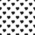 Brave heart pattern seamless vector