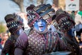 Braveheart costumes in carnival parade Royalty Free Stock Photo