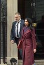 Braverman MP, Home Secretary of the United Kingdom, pictured in Downing Street, London