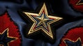bravery military star emblem