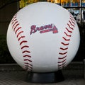 Braves baseball Royalty Free Stock Photo