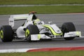 Brawn GP F1 Team Jenson Button 2009 Royalty Free Stock Photo