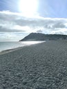 Bray beach in Ireland Royalty Free Stock Photo