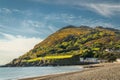 Bray head in Wicklow, Ireland next to the Irish Sea