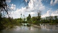 Brayiliv Holy Trinity Convent, russian orthodox monastery on the left bank of the river Riv